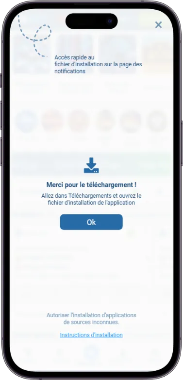 1xbet terminer le telechargement